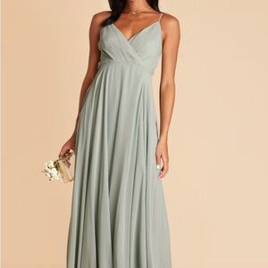 Birdy Grey Chiffon Sage Kaia dress